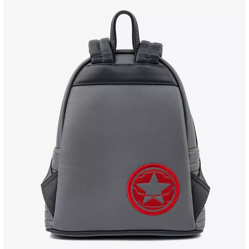 Loungefly Marvel Winter Soldier Mini Backpack and Wallet Set NWT - Picture 4 of 10